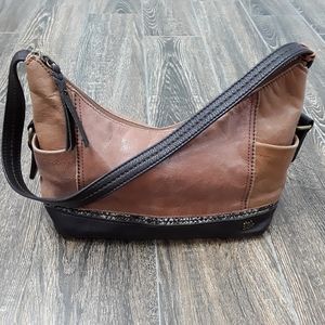 Genuine leather handbag by "The Sac"